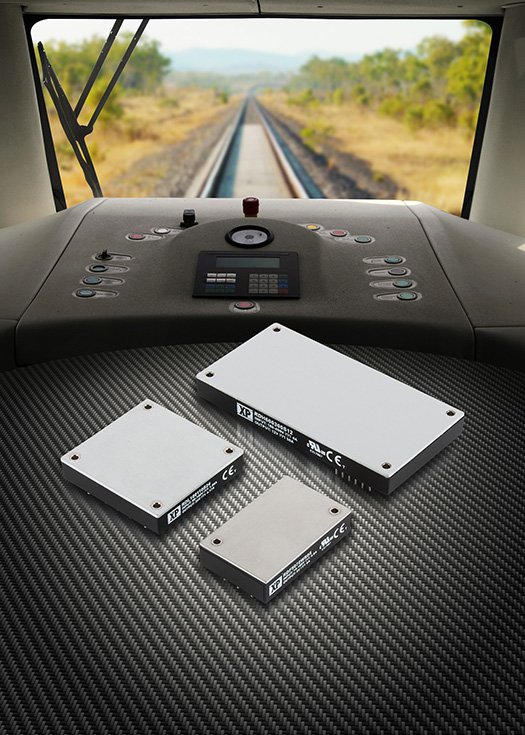 Convertisseurs DC-DC robustes à haut rendement de 50W à 600W pour les applications ferroviaires.